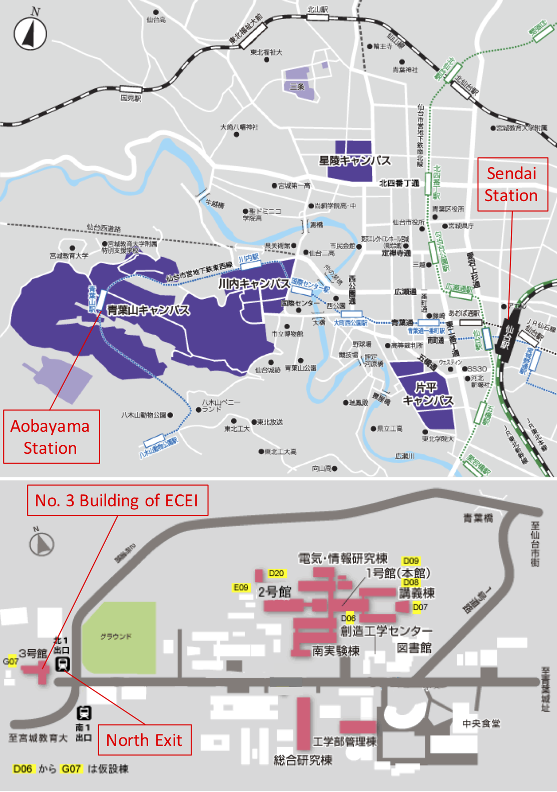 Access Map for prefab period